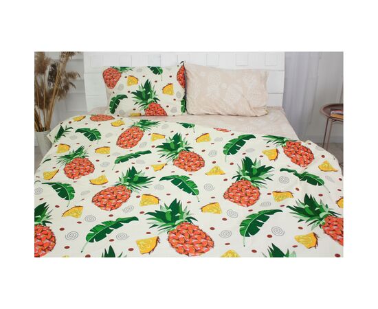 Постельное белье MirSon Бязь Ranforce Elite 17-0263 Ananas 110х140 (2200004661186)