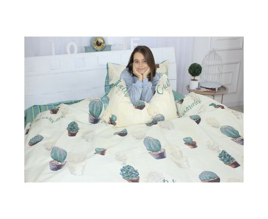 Постільна білизна MirSon Бязь Ranforce Elite 17-0322 Peyote 143х210х2 (2200004680279), зображення 3