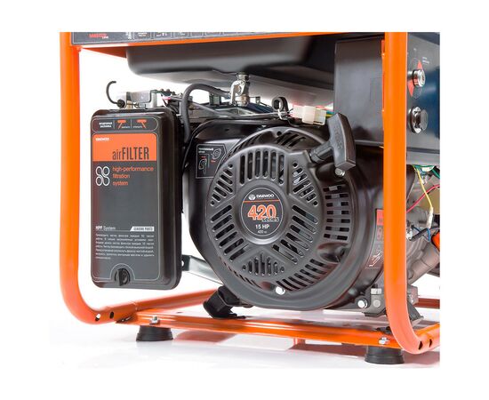 Генератор Daewoo GDA 7500E-3 6,5kW (GDA7500E-3), изображение 4 Генератор Daewoo GDA 7500E-3 6,5kW (GDA7500E-3), изображение 4