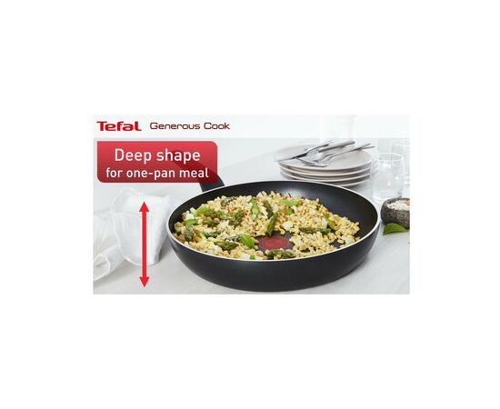 Сковорода Tefal Generous Cook Wok 28 см (C2771953), изображение 5 Сковорода Tefal Generous Cook Wok 28 см (C2771953), изображение 5