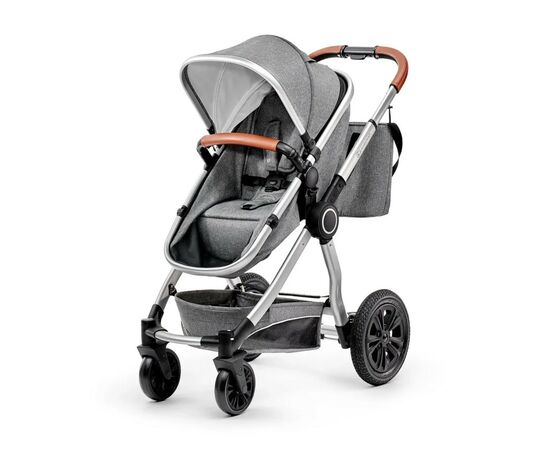 Коляска Kinderkraft 3 в 1 Veo Gray (KKWVEOGRY30000) (5902533910656), изображение 3 Коляска Kinderkraft 3 в 1 Veo Gray (KKWVEOGRY30000) (5902533910656), изображение 3
