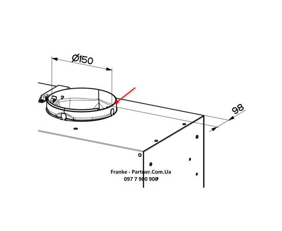 Вытяжка кухонная Franke Box Flush EVO FBFE BK MATT A70 (305.0665.365), изображение 3 Вытяжка кухонная Franke Box Flush EVO FBFE BK MATT A70 (305.0665.365), изображение 3