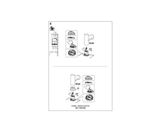 Вытяжка кухонная Franke Box Flush EVO FBFE BK MATT A70 (305.0665.365), изображение 4 Вытяжка кухонная Franke Box Flush EVO FBFE BK MATT A70 (305.0665.365), изображение 4