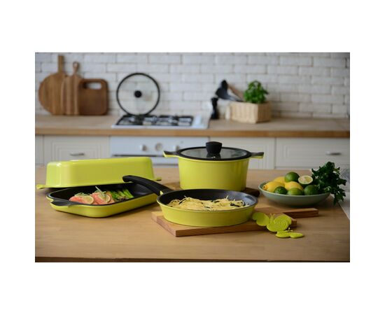 Кастрюля Ringel Zitrone Yellow 3.0л (RG-2108-20), изображение 8 Кастрюля Ringel Zitrone Yellow 3.0л (RG-2108-20), изображение 8