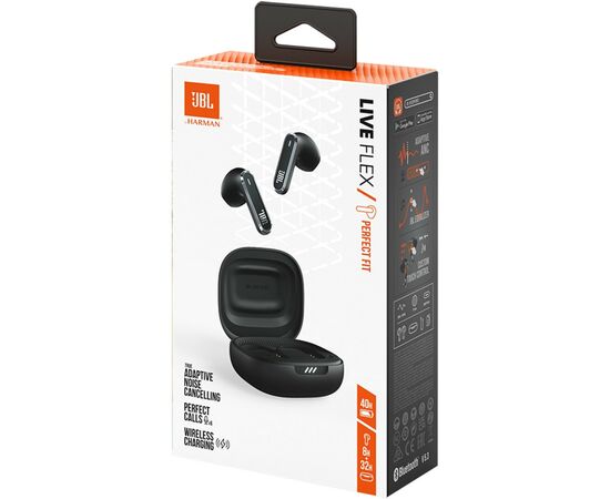 Навушники JBL Live Flex Black (JBLLIVEFLEXBLK), зображення 11 Навушники JBL Live Flex Black (JBLLIVEFLEXBLK), зображення 11