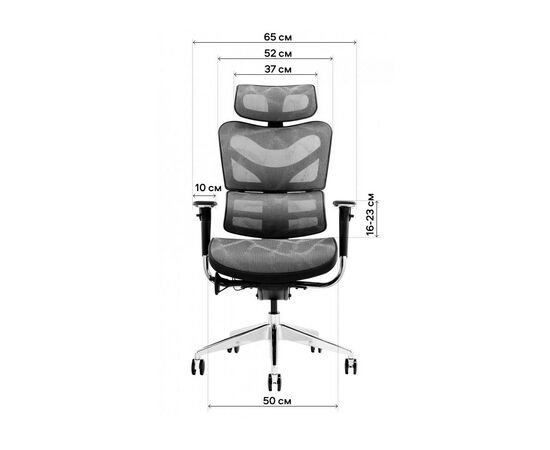 Офисное кресло GT Racer X-702 Gray (X-702 Gray (W-70)), изображение 10 Офисное кресло GT Racer X-702 Gray (X-702 Gray (W-70)), изображение 10