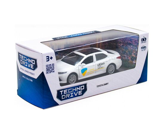 Машина Techno Drive Toyota Camry Uklon (белый) (250291), изображение 10 Машина Techno Drive Toyota Camry Uklon (белый) (250291), изображение 10