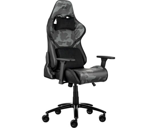 Кресло игровое 2E Gaming Hibagon II Black/Camo (2E-GC-HIB-BK)