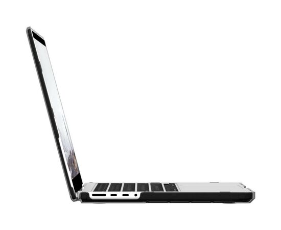Чохол до ноутбука Uag 14" Apple MacBook 2021 Lucent, Black/Black (134001114040), зображення 7 Чохол до ноутбука Uag 14" Apple MacBook 2021 Lucent, Black/Black (134001114040), зображення 7