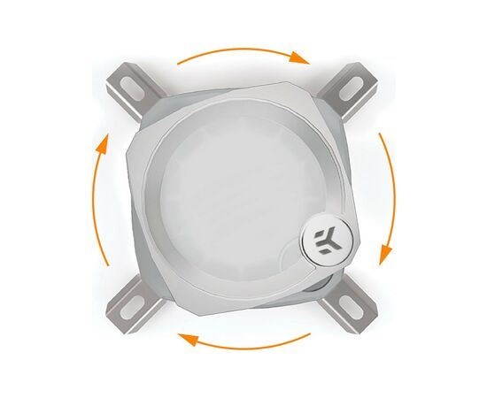 Система водяного охлаждения Ekwb EK-Nucleus AIO CR240 Lux D-RGB - White (3831109897843), изображение 2 Система водяного охлаждения Ekwb EK-Nucleus AIO CR240 Lux D-RGB - White (3831109897843), изображение 2