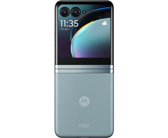 Мобильный телефон Motorola Razr 40 Ultra 8/256GB Glacier Blue (PAX40064RS), зображення 3 Мобильный телефон Motorola Razr 40 Ultra 8/256GB Glacier Blue (PAX40064RS), зображення 3