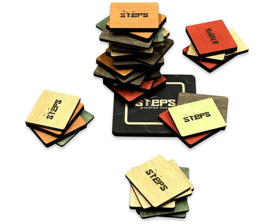 Настольная игра STEPS GAMES Степс. Стартер (Steps Starter Pack) (SG0015), изображение 6 Настольная игра STEPS GAMES Степс. Стартер (Steps Starter Pack) (SG0015), изображение 6