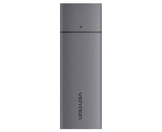 Карман внешний Vention SSD M.2 (NVME) M-key USB Type-C 3.2 gray (KPGH0), изображение 2 Карман внешний Vention SSD M.2 (NVME) M-key USB Type-C 3.2 gray (KPGH0), изображение 2