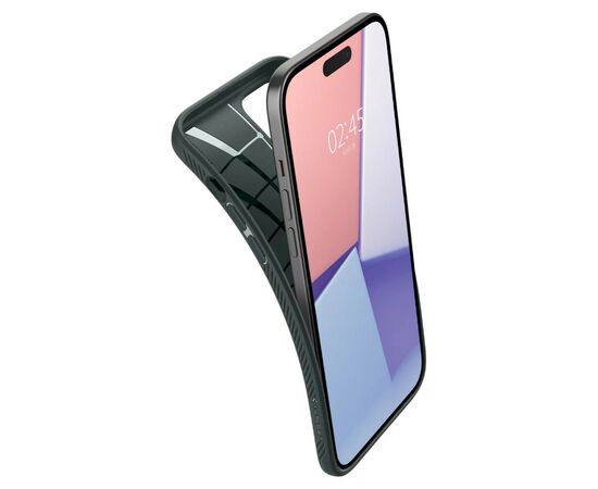 Чехол для мобильного телефона Spigen Apple iPhone 15 Plus Liquid Air Abyss Green (ACS06652), изображение 8 Чехол для мобильного телефона Spigen Apple iPhone 15 Plus Liquid Air Abyss Green (ACS06652), изображение 8