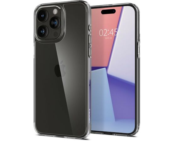 Чехол для мобильного телефона Spigen Apple iPhone 15 Pro Air Skin Hybrid Crystal Clear (ACS06697), изображение 12 Чехол для мобильного телефона Spigen Apple iPhone 15 Pro Air Skin Hybrid Crystal Clear (ACS06697), изображение 12