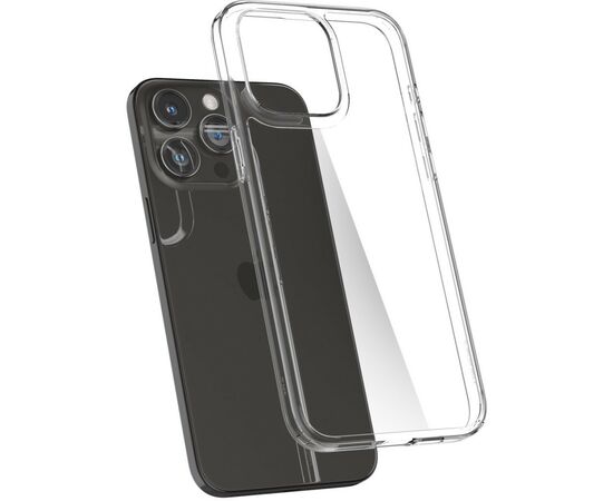 Чехол для мобильного телефона Spigen Apple iPhone 15 Pro Air Skin Hybrid Crystal Clear (ACS06697), изображение 5 Чехол для мобильного телефона Spigen Apple iPhone 15 Pro Air Skin Hybrid Crystal Clear (ACS06697), изображение 5