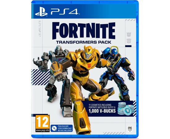 Игра Sony Fortnite - Transformers Pack, код активації PS4 (5056635604361)