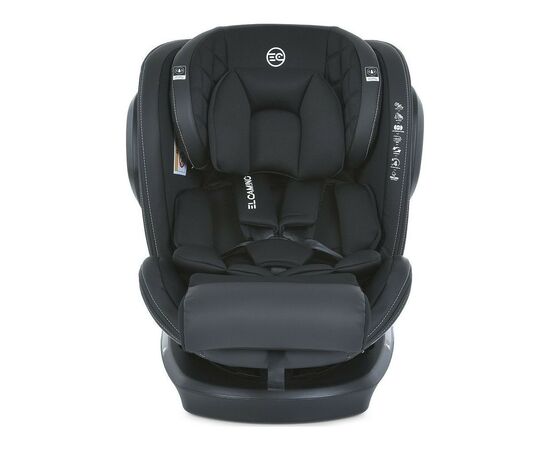 Автокресло El Camino ME 1045-1 Evolution 2 360 Isofix Royal black 0-36 кг (ME 1045-1 r.black), изображение 2 Автокресло El Camino ME 1045-1 Evolution 2 360 Isofix Royal black 0-36 кг (ME 1045-1 r.black), изображение 2