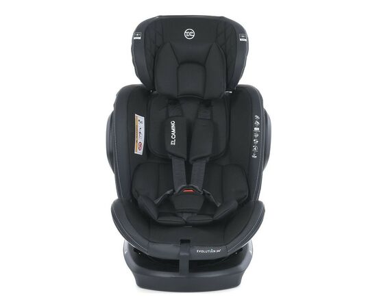 Автокресло El Camino ME 1045-1 Evolution 2 360 Isofix Royal black 0-36 кг (ME 1045-1 r.black), изображение 7 Автокресло El Camino ME 1045-1 Evolution 2 360 Isofix Royal black 0-36 кг (ME 1045-1 r.black), изображение 7