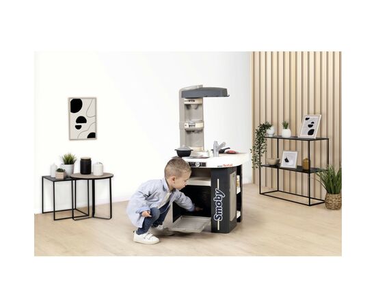 Игровой набор Smoby Интерактивная кухня Тефаль Студио Френч с аксессуарами Графитовая (311056), изображение 11 Игровой набор Smoby Интерактивная кухня Тефаль Студио Френч с аксессуарами Графитовая (311056), изображение 11
