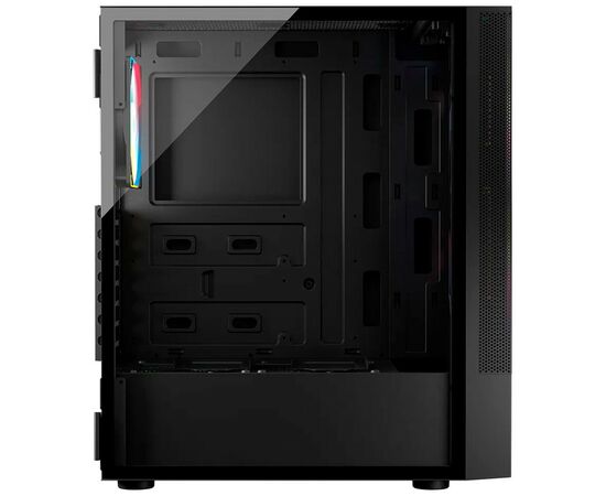 Корпус Logic concept ARYA MESH+GLASS ARGB fans 2x140mm+1x120mm BLACK (AT-ARYA-10-000000-0002), зображення 5 Корпус Logic concept ARYA MESH+GLASS ARGB fans 2x140mm+1x120mm BLACK (AT-ARYA-10-000000-0002), зображення 5