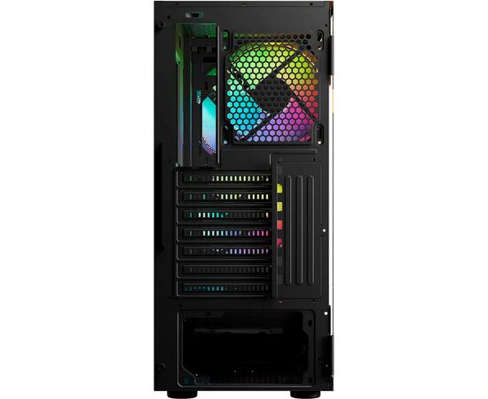 Корпус Logic concept ARYA MESH+GLASS ARGB fans 2x140mm+1x120mm BLACK (AT-ARYA-10-000000-0002), зображення 8 Корпус Logic concept ARYA MESH+GLASS ARGB fans 2x140mm+1x120mm BLACK (AT-ARYA-10-000000-0002), зображення 8