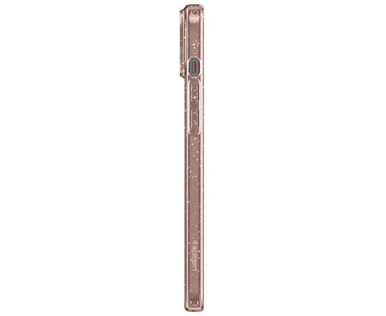 Чехол для мобильного телефона Spigen Apple iPhone 15 Liquid Crystal Glitter Rose Quartz (ACS06789), изображение 7 Чехол для мобильного телефона Spigen Apple iPhone 15 Liquid Crystal Glitter Rose Quartz (ACS06789), изображение 7