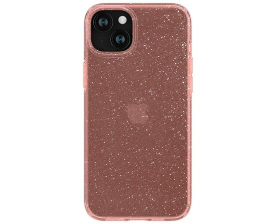 Чехол для мобильного телефона Spigen Apple iPhone 15 Liquid Crystal Glitter Rose Quartz (ACS06789)
