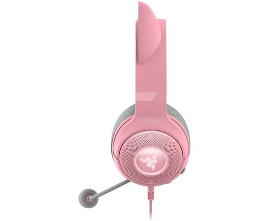 Наушники Razer Kraken Kitty V2 Quartz (RZ04-04730200-R3M1), изображение 6 Наушники Razer Kraken Kitty V2 Quartz (RZ04-04730200-R3M1), изображение 6