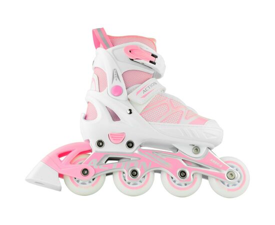 Роликові ковзани Action 2 в 1 Riply Рожеві 33-36 (153B5/2IN1PINK33-36), зображення 5 Роликові ковзани Action 2 в 1 Riply Рожеві 33-36 (153B5/2IN1PINK33-36), зображення 5