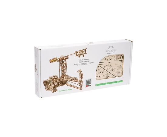 Конструктор Ugears механический Авиатор (70053), изображение 11 Конструктор Ugears механический Авиатор (70053), изображение 11