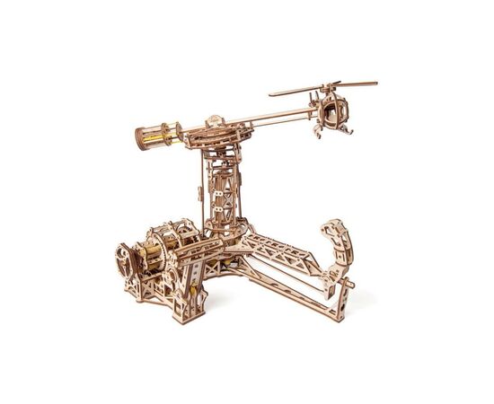 Конструктор Ugears механический Авиатор (70053), изображение 4 Конструктор Ugears механический Авиатор (70053), изображение 4