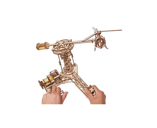 Конструктор Ugears механический Авиатор (70053), изображение 9 Конструктор Ugears механический Авиатор (70053), изображение 9