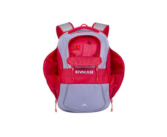Рюкзак для ноутбука RivaCase 15.6" 5225 Grey/red (5225Grey/red), изображение 6 Рюкзак для ноутбука RivaCase 15.6" 5225 Grey/red (5225Grey/red), изображение 6