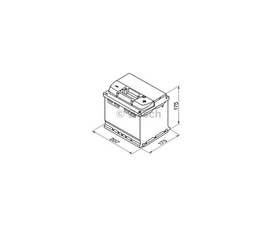 Аккумулятор автомобильный Bosch 52А (0 092 S50 010), изображение 6 Аккумулятор автомобильный Bosch 52А (0 092 S50 010), изображение 6