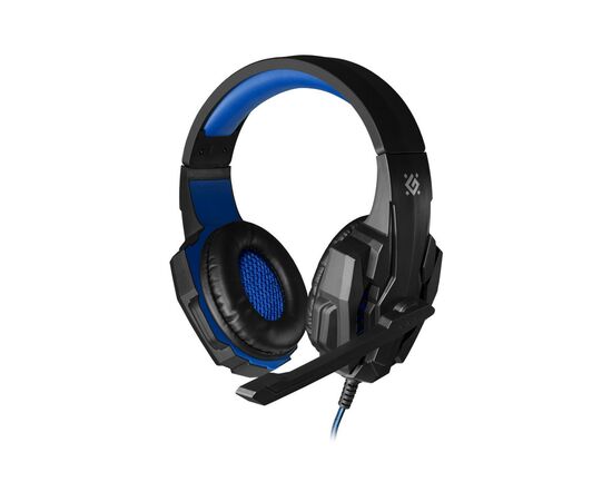 Навушники Defender Warhead G-390 Black-Blue (64038), зображення 5 Навушники Defender Warhead G-390 Black-Blue (64038), зображення 5