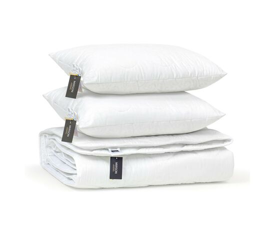 Одеяло MirSon Набор Eco-Soft Всесезонный 1696 Eco Light White Одеяло + под (2200002655446), изображение 4 Одеяло MirSon Набор Eco-Soft Всесезонный 1696 Eco Light White Одеяло + под (2200002655446), изображение 4