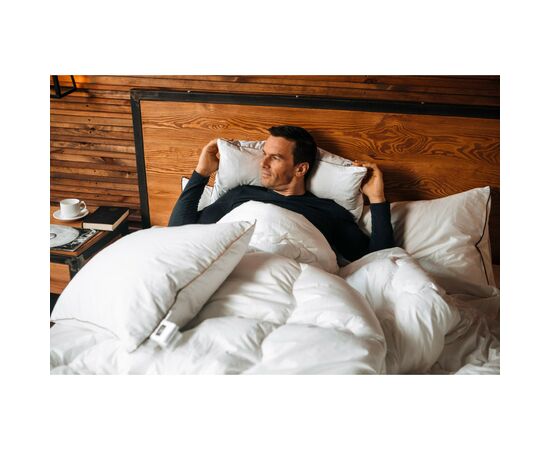 Одеяло MirSon хлопковое №1428 DeLuxe Hand Made Зимнее 220x240 см (2200001537279), изображение 11