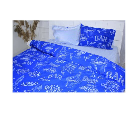 Постельное белье MirSon Бязь Ranforce Elite 17-0508 Beer Bar Семейный 160x220 (2200004733401), изображение 2