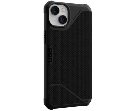 Чохол до моб. телефона Uag Apple iPhone 14 Plus Metropolis, Kevlar Black (114045113940), зображення 2 Чохол до моб. телефона Uag Apple iPhone 14 Plus Metropolis, Kevlar Black (114045113940), зображення 2