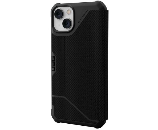 Чохол до моб. телефона Uag Apple iPhone 14 Plus Metropolis, Kevlar Black (114045113940), зображення 3 Чохол до моб. телефона Uag Apple iPhone 14 Plus Metropolis, Kevlar Black (114045113940), зображення 3
