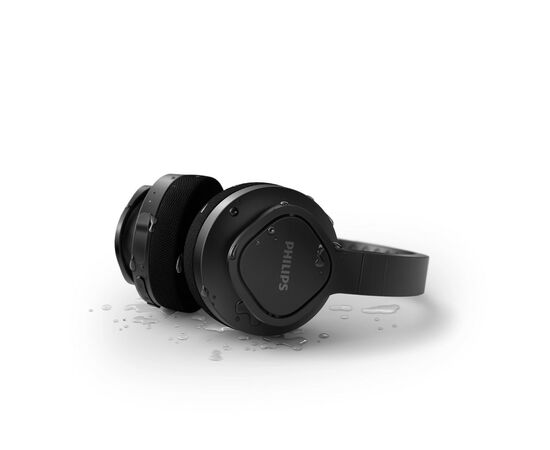 Наушники Philips TAA4216 Over-ear IP55 Wireless Black (TAA4216BK/00), изображение 6 Наушники Philips TAA4216 Over-ear IP55 Wireless Black (TAA4216BK/00), изображение 6