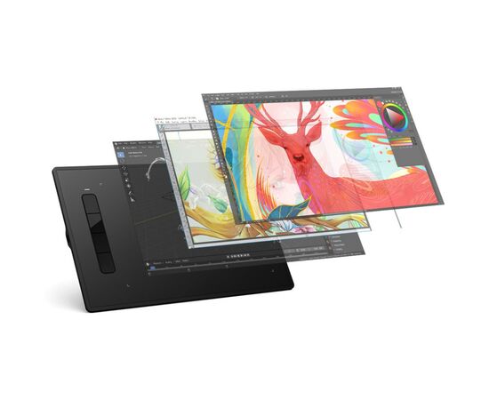 Графический планшет XP-Pen Star G960S Plus Black, изображение 11 Графический планшет XP-Pen Star G960S Plus Black, изображение 11