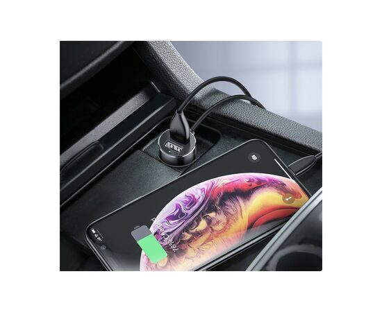 Зарядний пристрій Baseus High Efficiency One to Two Cigarette Lighte Black (CRDYQ-01), зображення 7 Зарядний пристрій Baseus High Efficiency One to Two Cigarette Lighte Black (CRDYQ-01), зображення 7