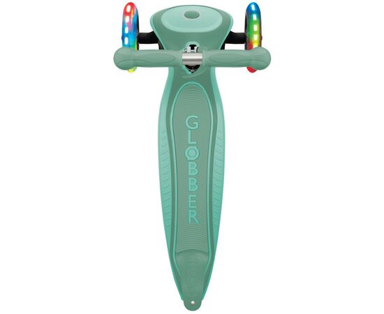 Самокат Globber Primo Foldable Plus Lights м'ятний (439-206), зображення 10 Самокат Globber Primo Foldable Plus Lights м'ятний (439-206), зображення 10