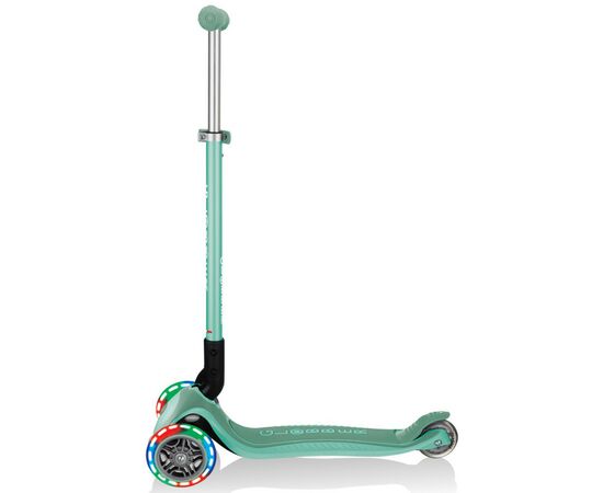 Самокат Globber Primo Foldable Plus Lights м'ятний (439-206), зображення 5 Самокат Globber Primo Foldable Plus Lights м'ятний (439-206), зображення 5