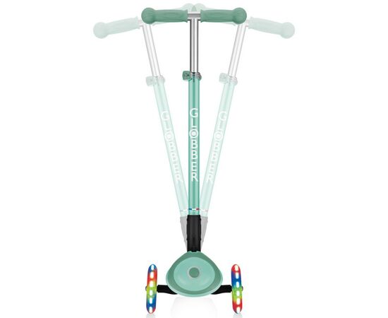 Самокат Globber Primo Foldable Plus Lights м'ятний (439-206), зображення 7 Самокат Globber Primo Foldable Plus Lights м'ятний (439-206), зображення 7