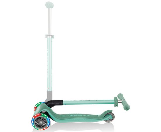 Самокат Globber Primo Foldable Plus Lights м'ятний (439-206), зображення 9 Самокат Globber Primo Foldable Plus Lights м'ятний (439-206), зображення 9