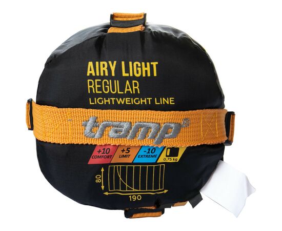 Спальный мешок Tramp Airy Light Orange/Grey Right (UTRS-056-R), изображение 11 Спальный мешок Tramp Airy Light Orange/Grey Right (UTRS-056-R), изображение 11