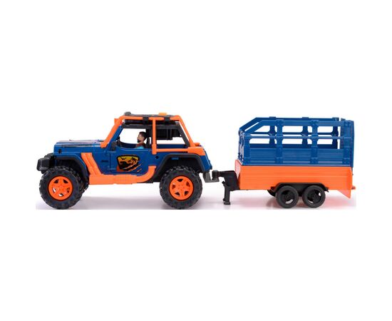 Игровой набор Dickie Toys Надзиратель динозавров с джипом 40 см, 2 динозаврами и фигуркой (3837024), изображение 4